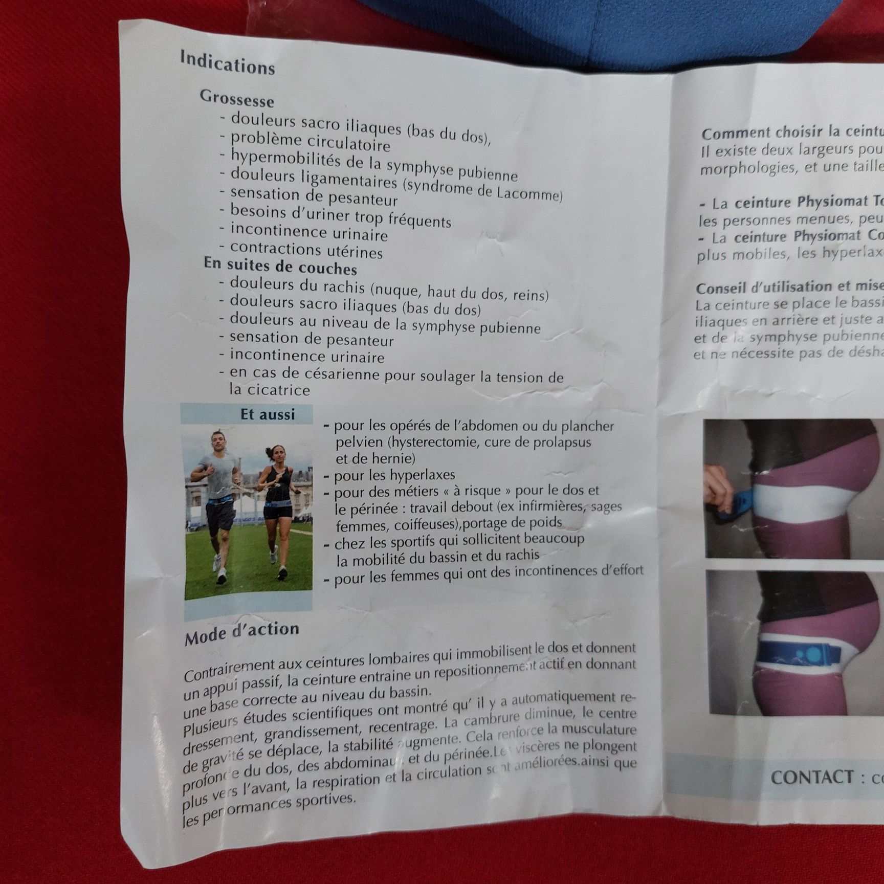 Pas miednicowy dla kobiet w ciąży i po porodzie