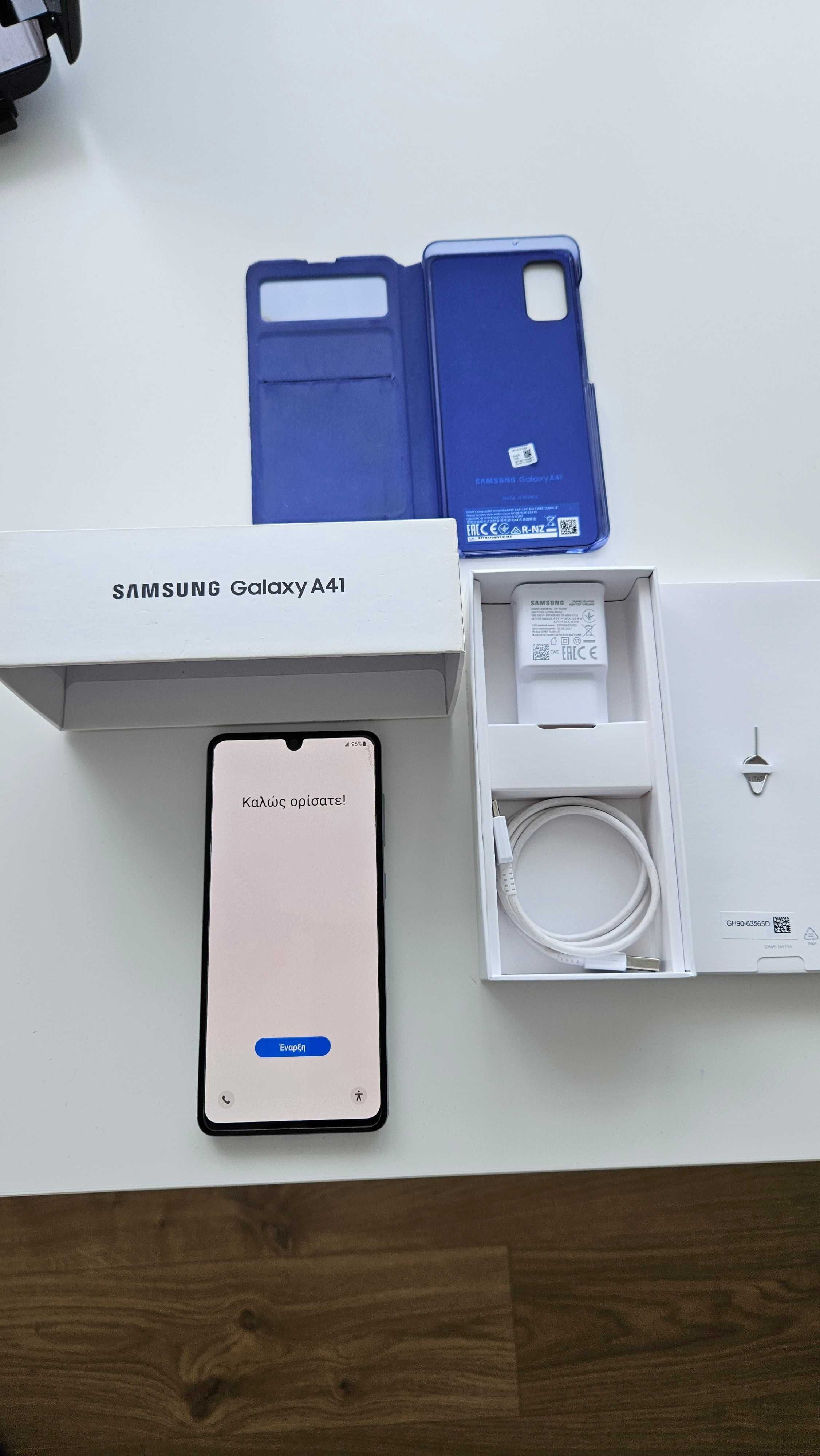 Smartfon Samsung Galaxy A41 kolor biały stan jak nowy