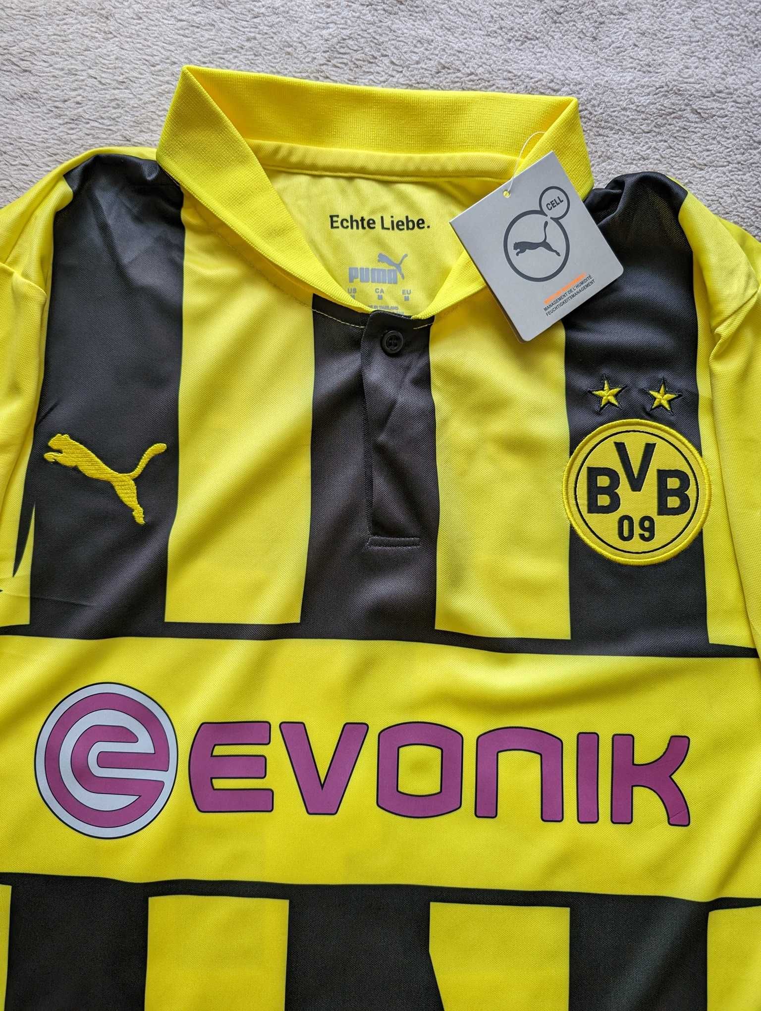 Koszulka BVB 12/13 z autografem Łukasza Piszczka