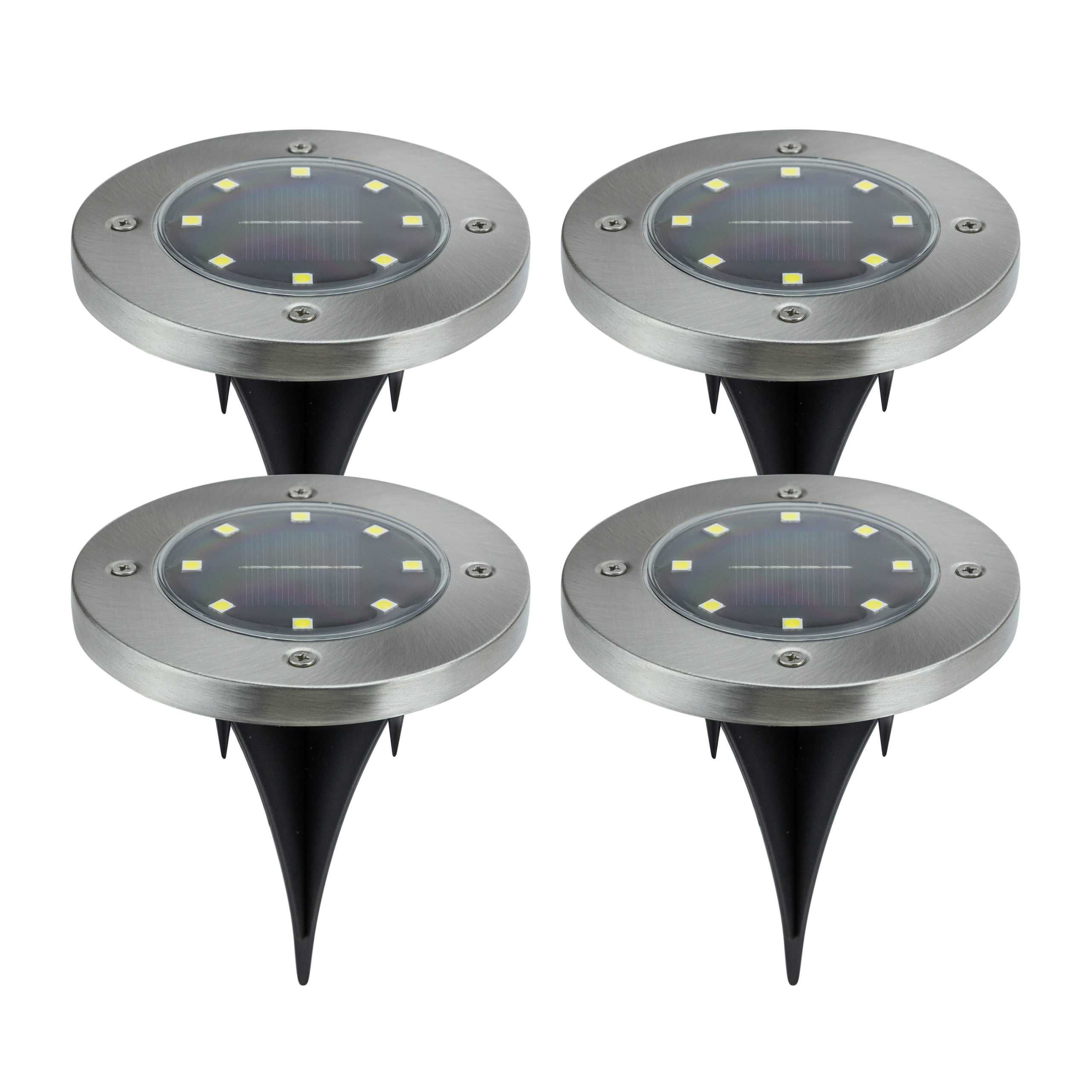 4 X Lampa solarna najazdowa LED