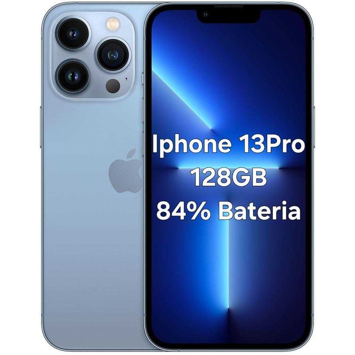Iphone 13PRO 128Gb. 84% Bateria. Excelente.