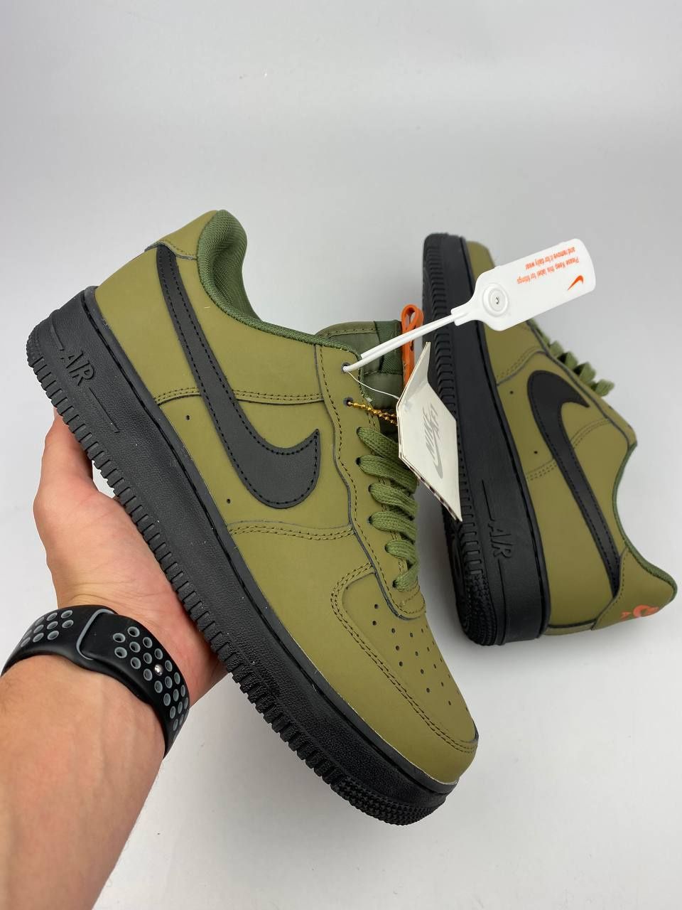 Nike Air Force 1'07 khaki (41-45 розмір) накладений платіж