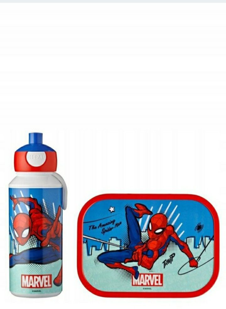 Lunchbox Śniadaniówka +Bidon Spiderman  Marvel