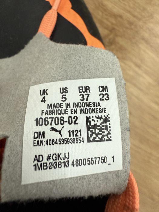 TénisPuma futbol salão criança 37