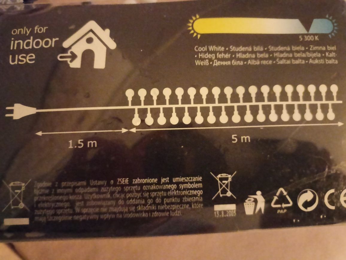 Światełka LED zastosowanie zewnątrz i wewnątrz
