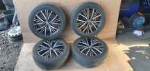 Alufelgi alusy z oponami 5x100 185/60 R15 VW Polo V 6R 6C0601025L