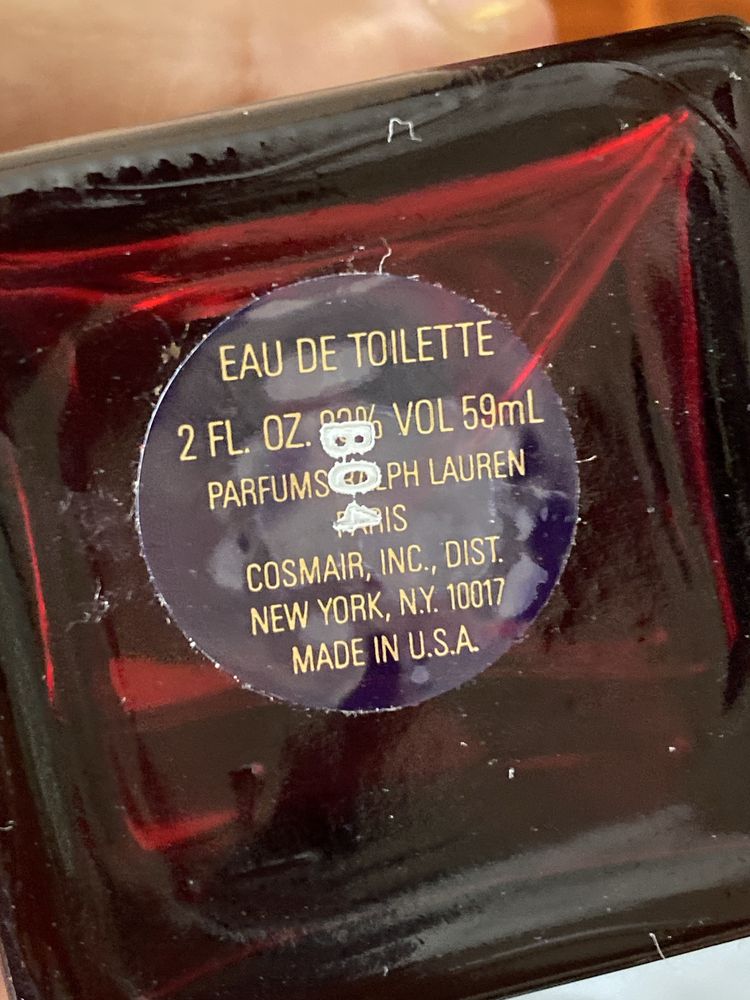 Lauren Ralph Lauren Eau De Toilette 59ml VINTAGE