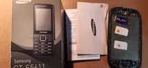 stare karty sim, instrukcje telefon i opakowanie
