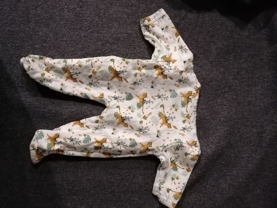 Body Pijama Algodão Bebé Prematuro Vertbaudet