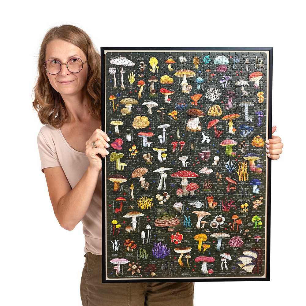 CZUCZU PUZZLOVE Grzyby 1000 elementów CZU CZU