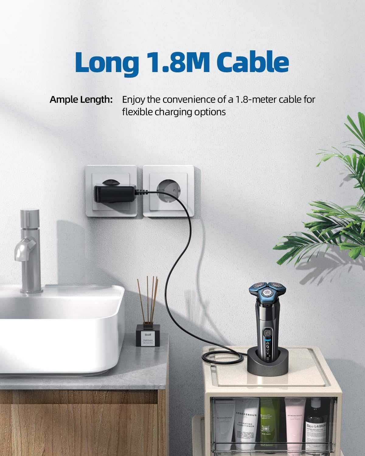 Ładowarka zasilacz do golarek PHILIPS HQ8505 15V. 5.4W