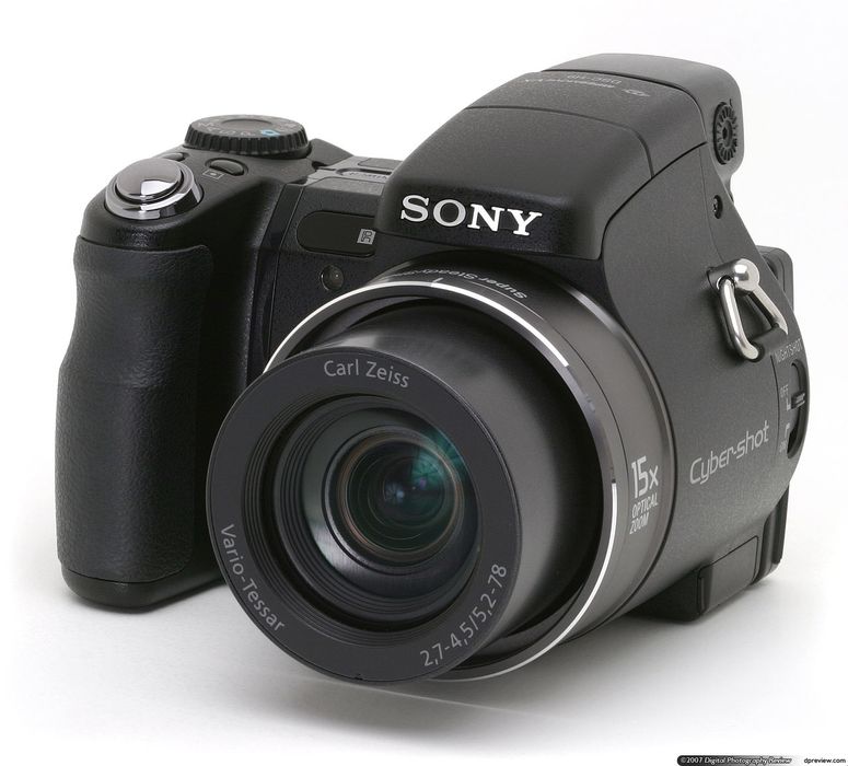 Sony Cyber-shot DSC-H9 Digital Camera 8.1MP DSC H9 Black