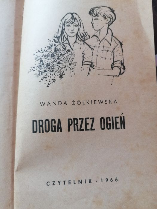 Książka "Droga przez ogień" Wanda Żółkiewska