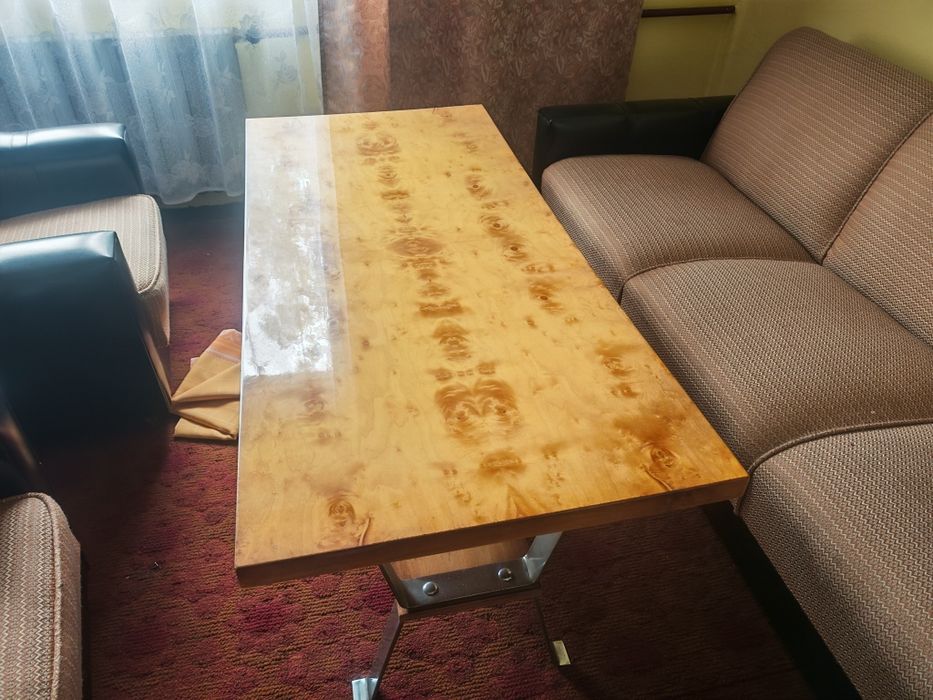 Meble PRL – wysoki połysk, fornirowane, unikatowe – na zamówienie