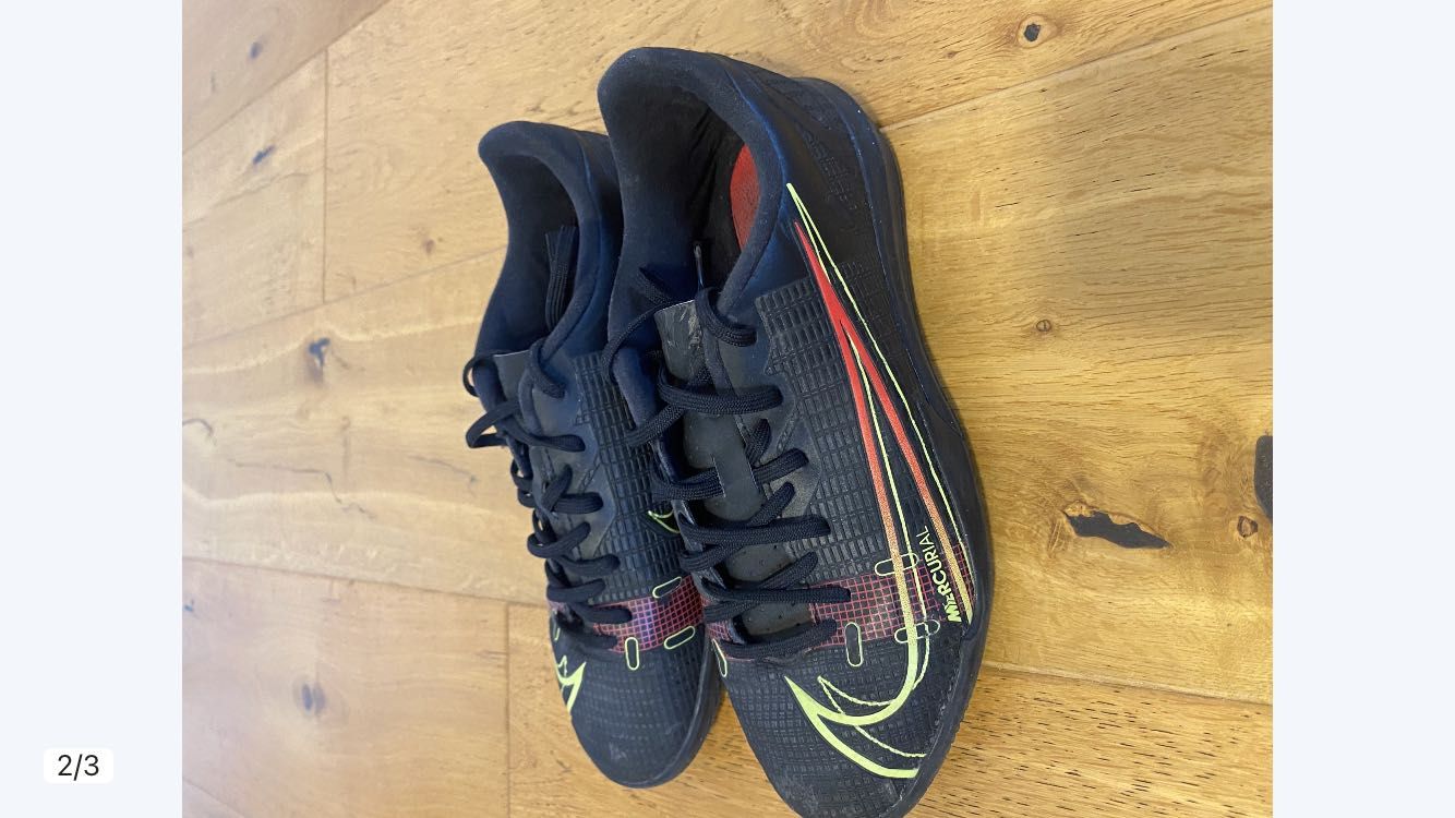 Czarne halówki NIKE rozmiar 37