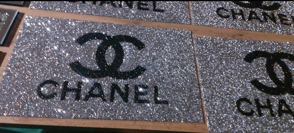 Mata kryształowa styl Chanel