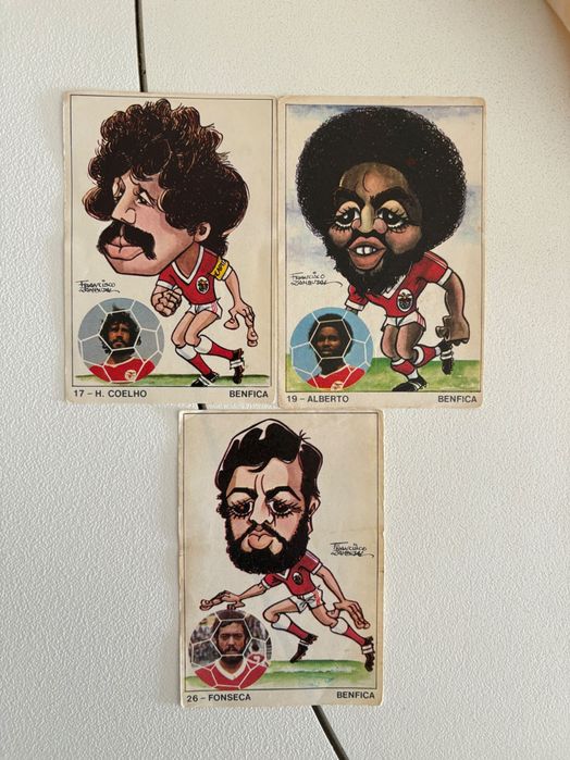 Cromos Benfica antigos