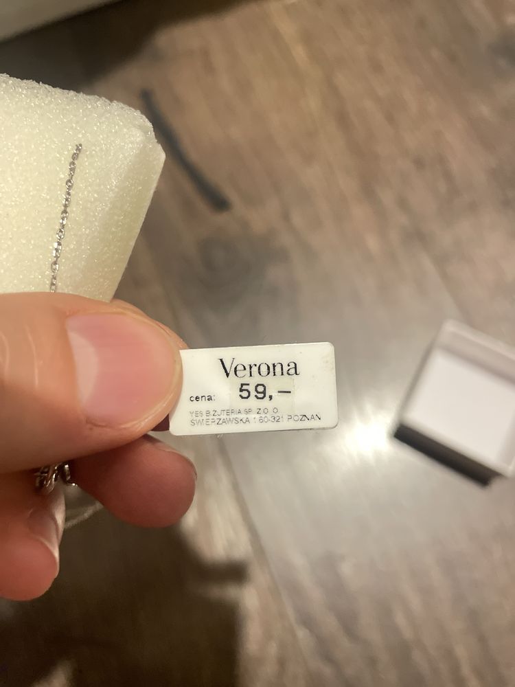 Verona bizuteria srebrna yes celebrytka znak nieskonczonosci