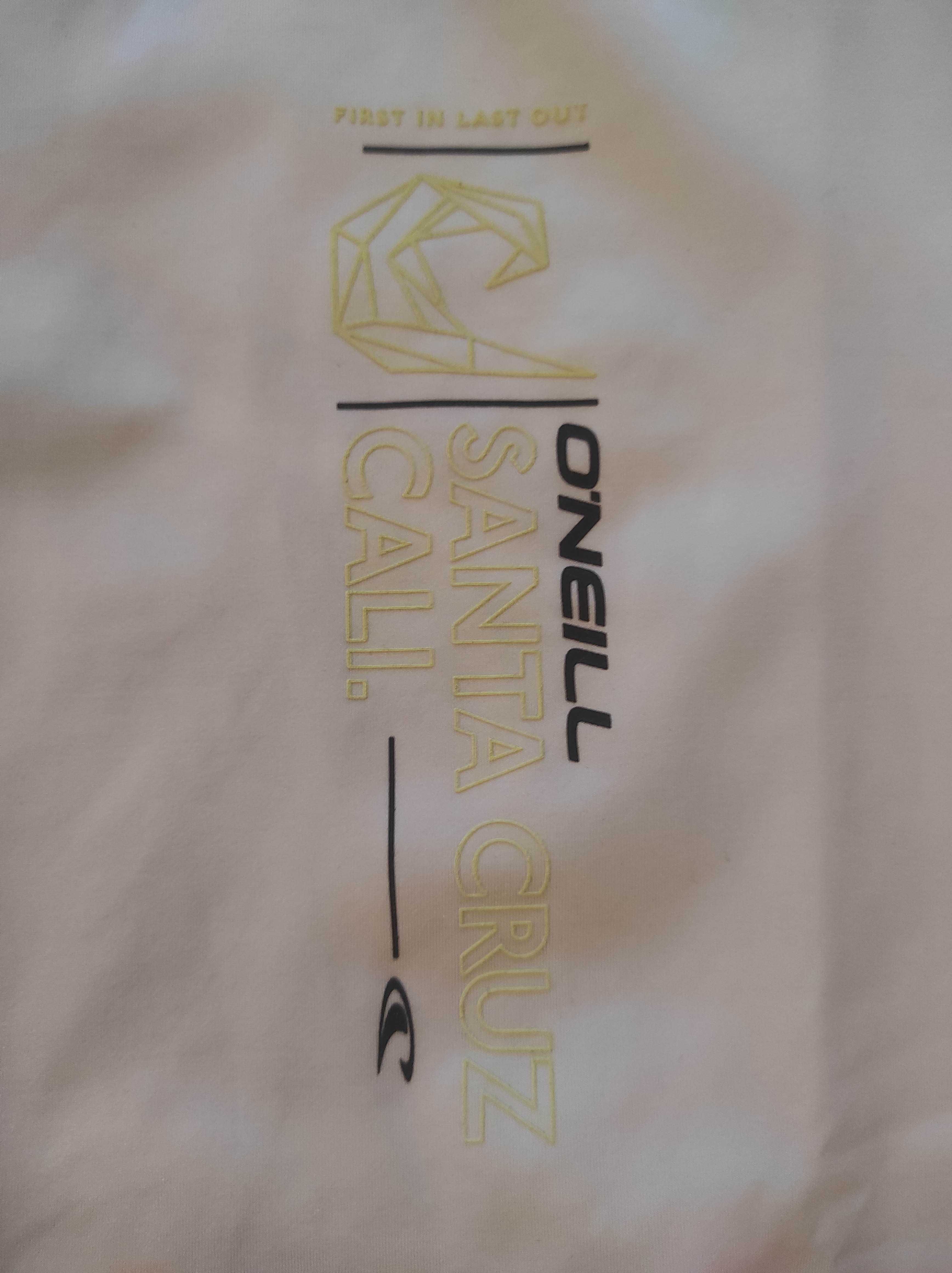 Koszulka O´neill Active t-shirt dla surfera biała rozm S nowa metki