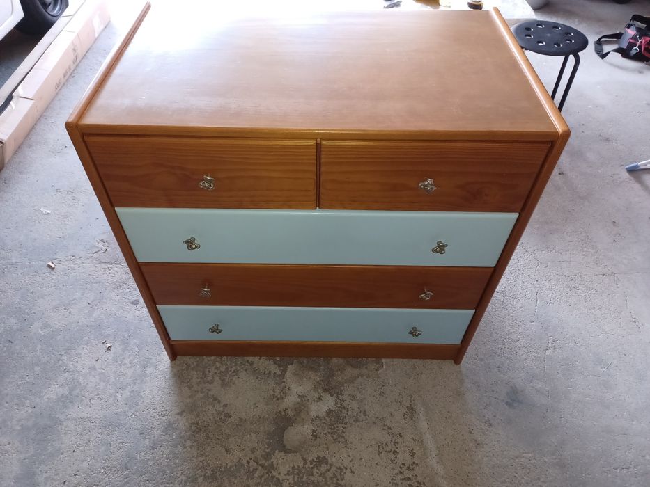 Cómoda + Armario muda fraudas de bebé