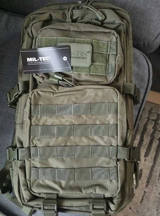 PLECAK militarny taktyczny Mil-Tec Large 36L Olive wytrzymały MOLLE