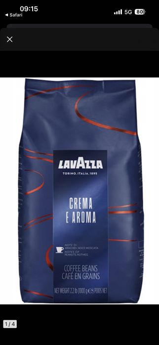 Lavazza Crema e Aroma Blue 1kg kawa ziarnista