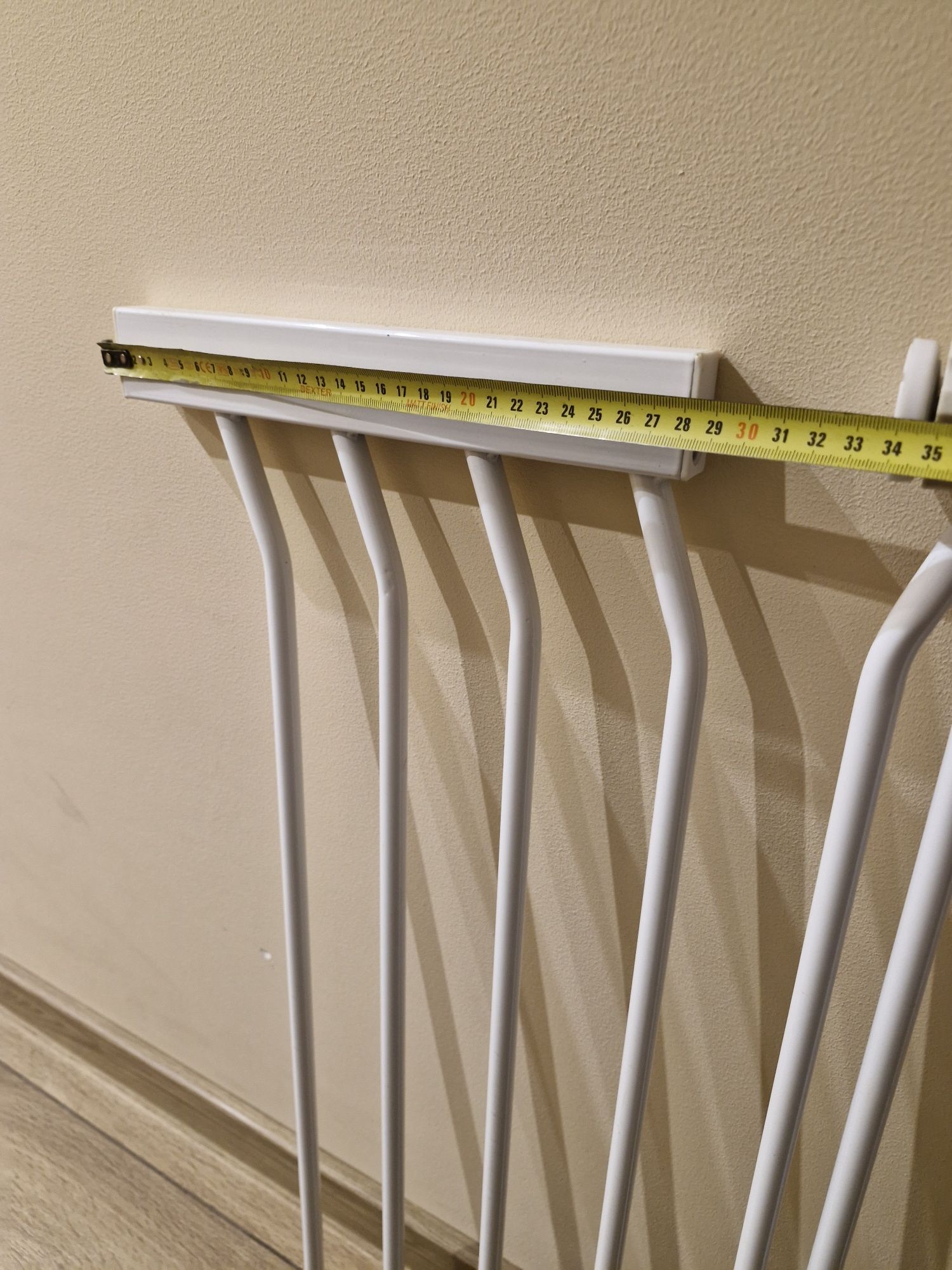 Bramka zabezpieczającą barierka schody SZEROKA 112 cm +