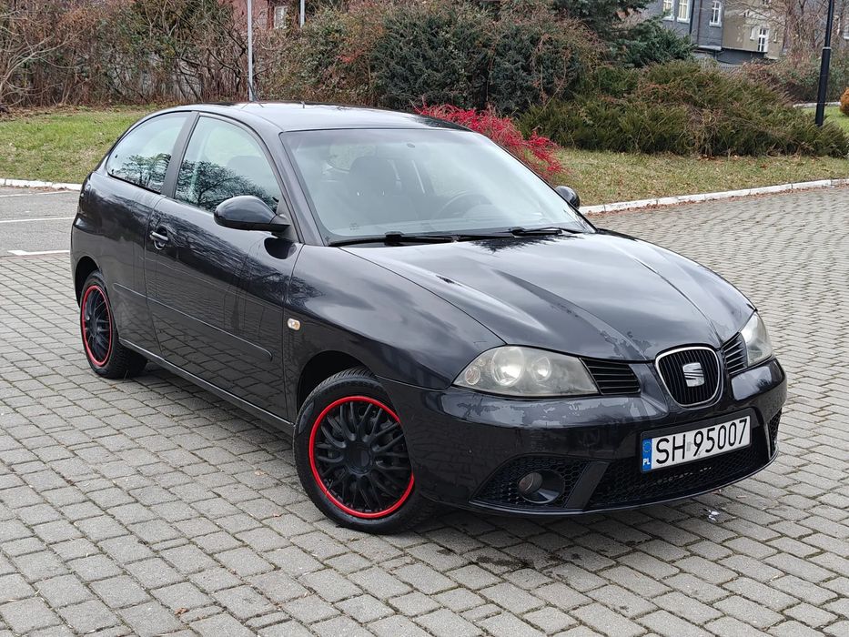 Seat Ibiza 1.4i 16V KLIMA * Opony Zimowe * 2006r * 3 Drzwi * Czarny *