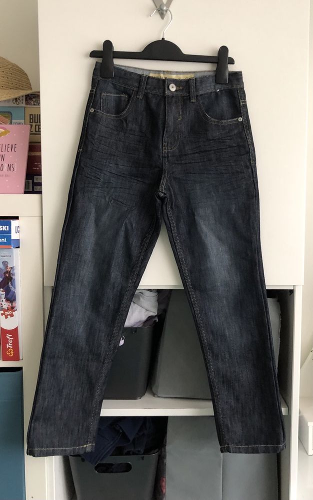 Spodnie 146 slim primark jeansowe 10-11