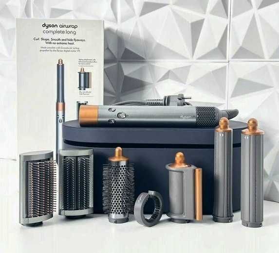 Знижка‼️ Стайлер Dyson HS05 Airwrap Complete Nickel/Copper Дайсон