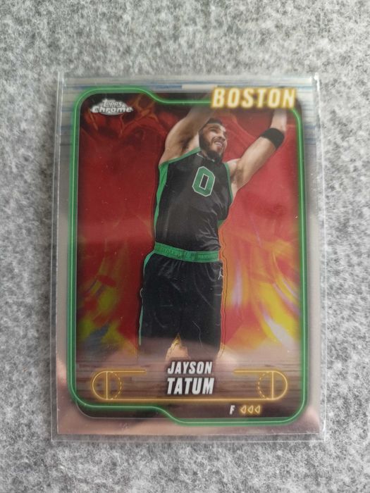 Karta NBA 2024-25 Topps Chrome Jayson Tatum Boston Celtics