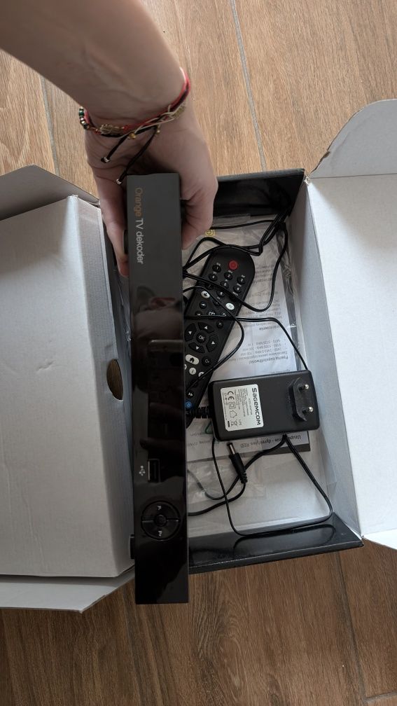 Dekoder orange Sagem WHD 80