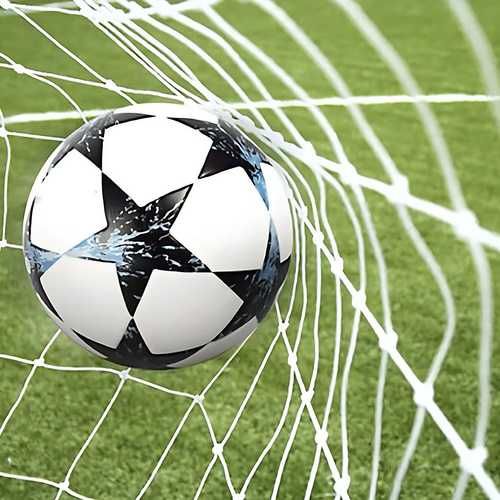 Siatka do bramki piłkarskiej 213x150x90 cm  mocna  odporna na warunki