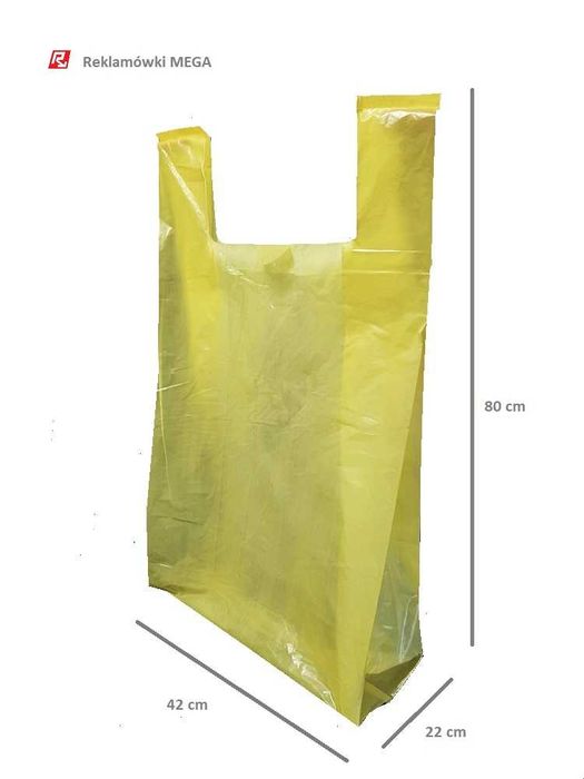 reklamówki MEGA na chryzantemy i kwiaty doniczkowe - 70 sztuk