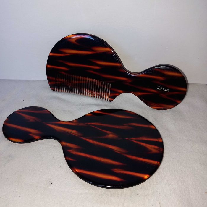 Conjunto de Pente e espelho