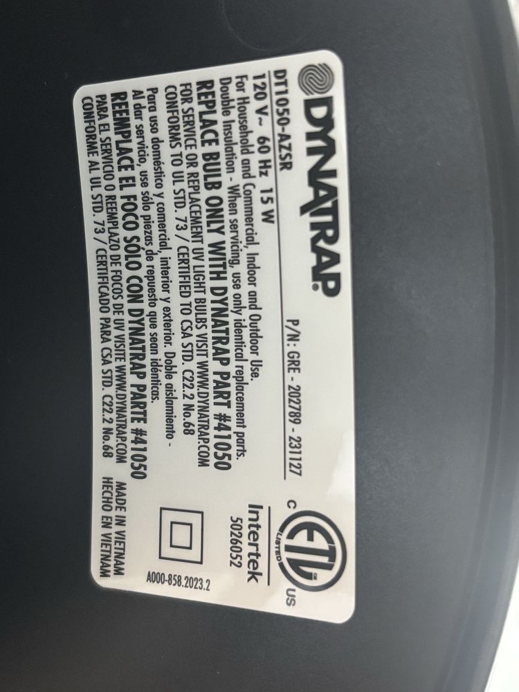Знищувач комарів Dynatrap DT1050