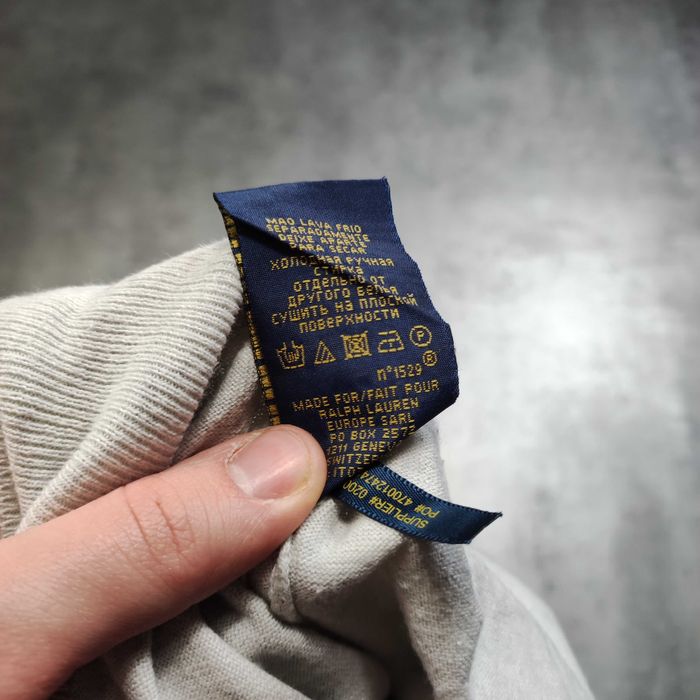 MĘSKI Elegancki Sweter Lekki PREMIUM Bawelna Bez Logo Ralph Lauren