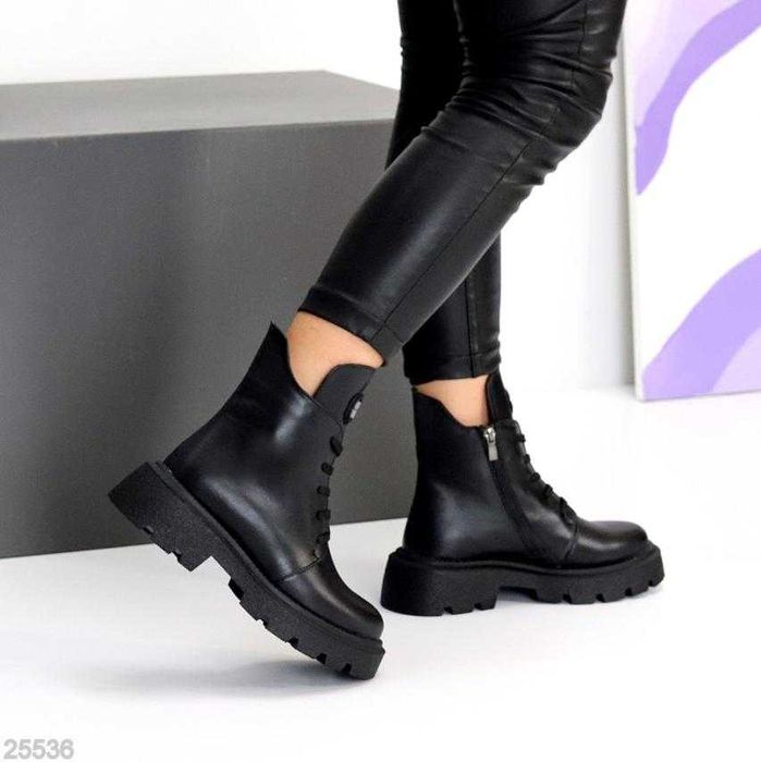 Черевики.натуральна шкіра