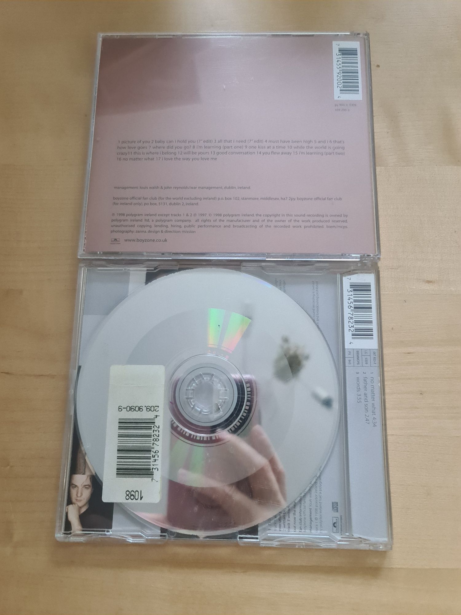 Zestaw 2 płyt CD Boyzone 2 płyty