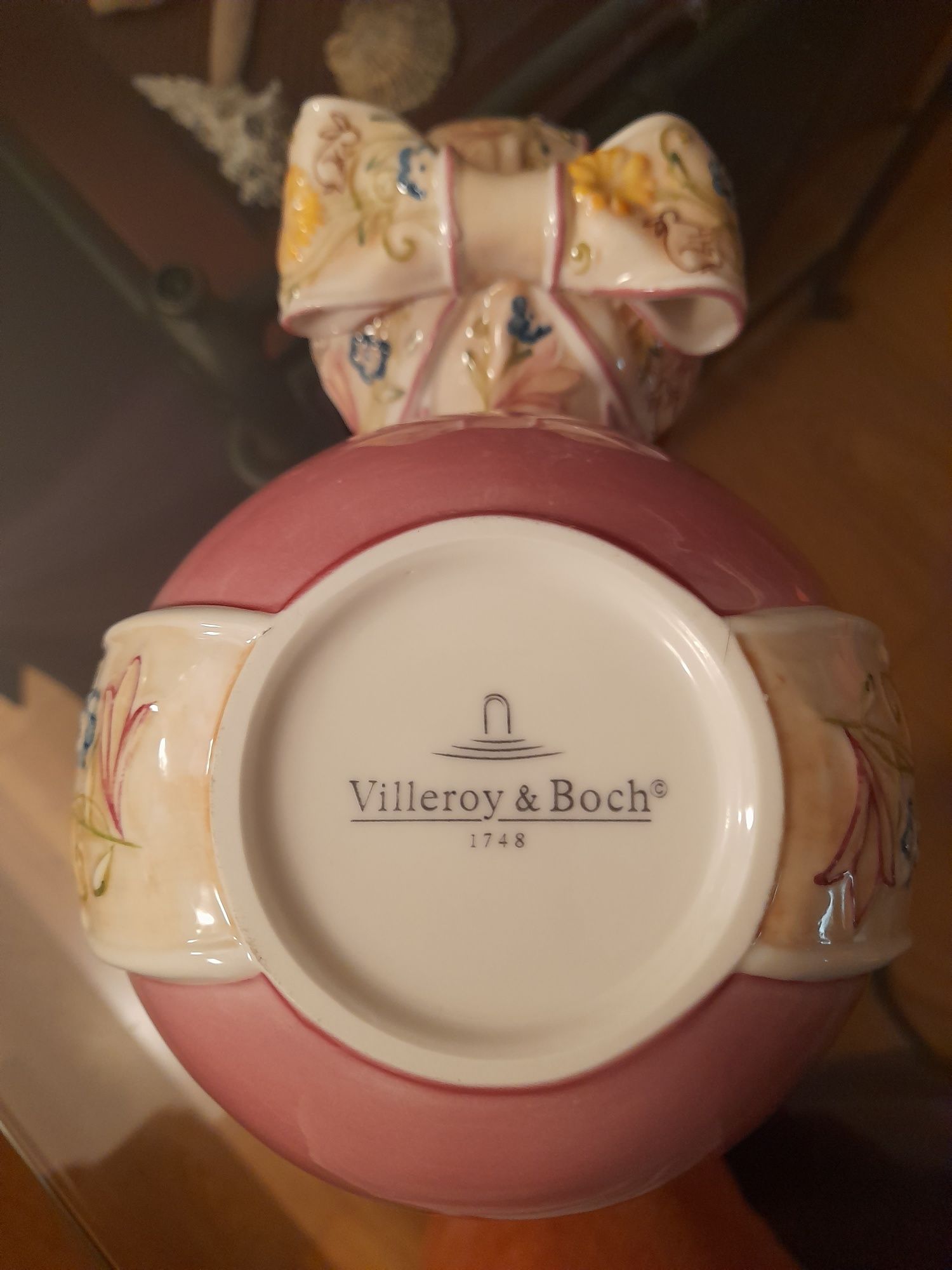 Ovo decorativo da Páscoa do criador alemão VILLEROY & BOCH ,