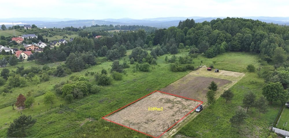 Sprzedam inwestycyjną działkę budowlaną o powierzchni 1109m2