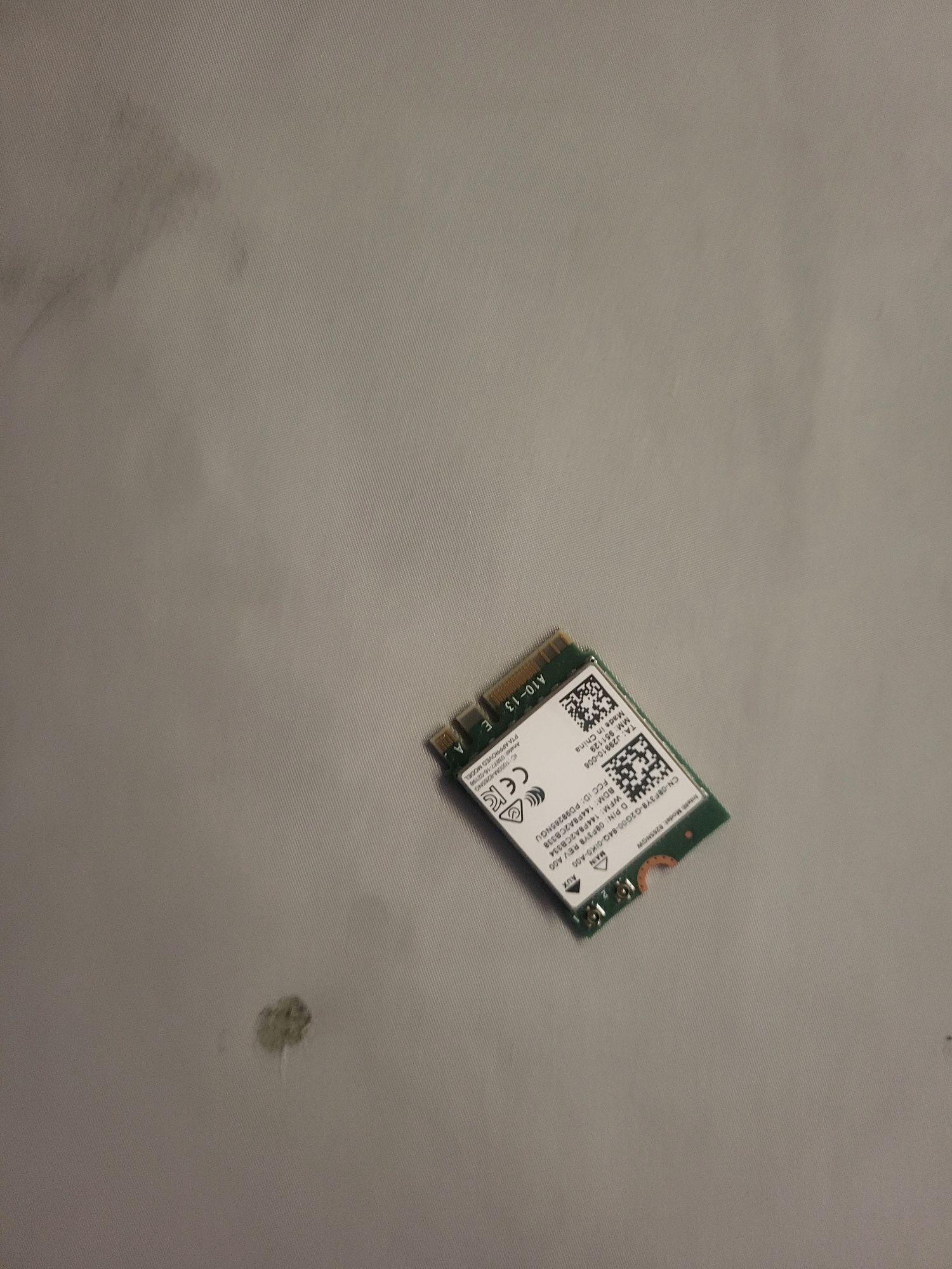 Sprzedam Kartę sieciową WIFI do Laptopa DEEL LATITUDE 7480