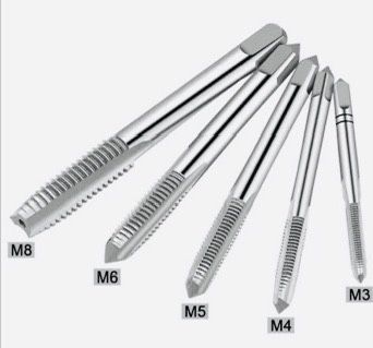 Продам набор метчиков 3mm 4mm 5mm 6mm 8mm M3-M8 ручні