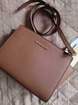 Torebka Michael Kors Selma Messenger luggage skóra saffiano nowa