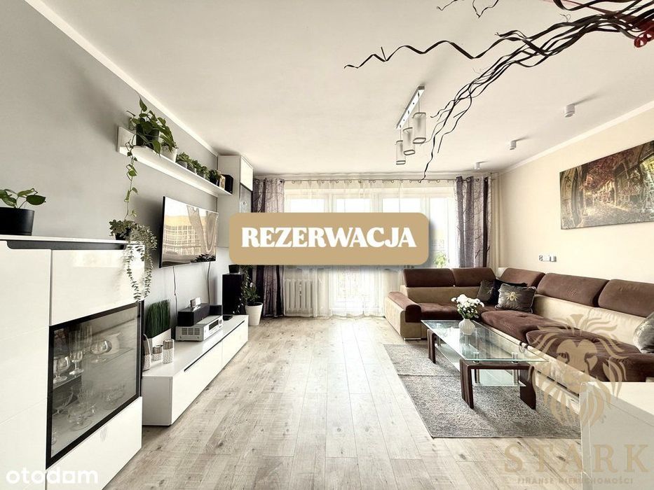 3 pokoje, 61,2 m², wolne od zaraz, os. Zachód