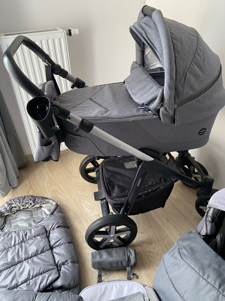 Baby design husky wozek 3w1 gondola nosidelko spacerowka