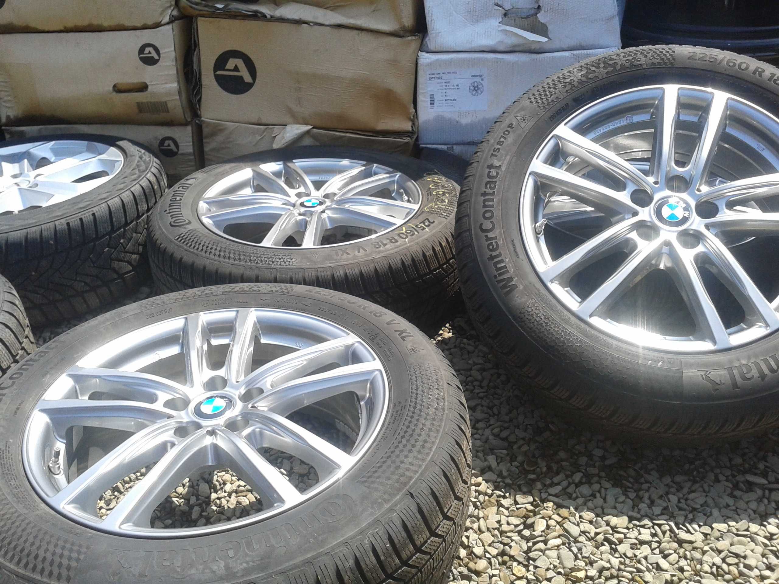 felgi r18 szare bmw x3 x4 g01 g02 7j mielec et22 g20 jak nowe 5x112