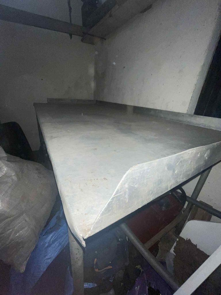 Stół masarski aluminiowy