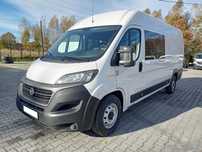 Wynajem busa Fiat Ducato Brygadówka 7 osobowa/ 2020r/160KM
