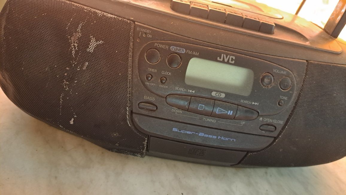 Магнітола JVC sistem RC-QS11 переносна